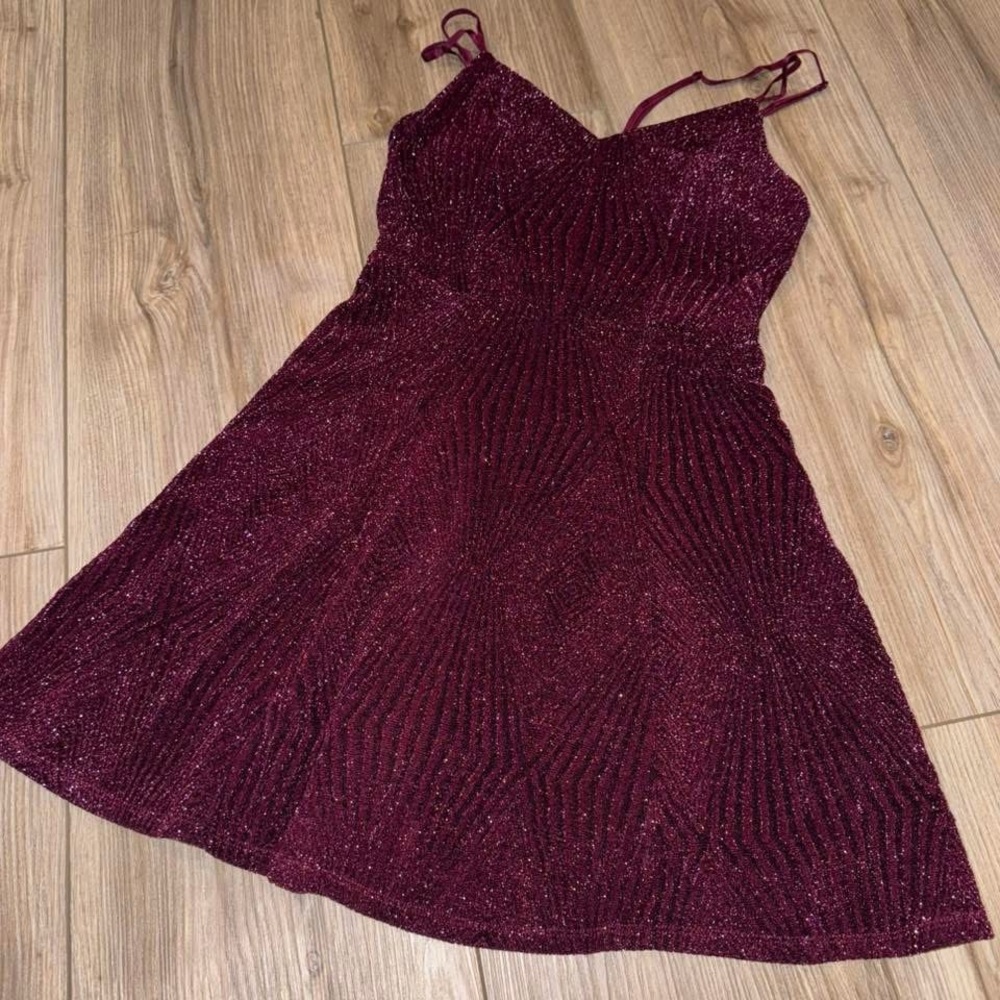 Emerald Sundea Sparkling Burgundy Dress